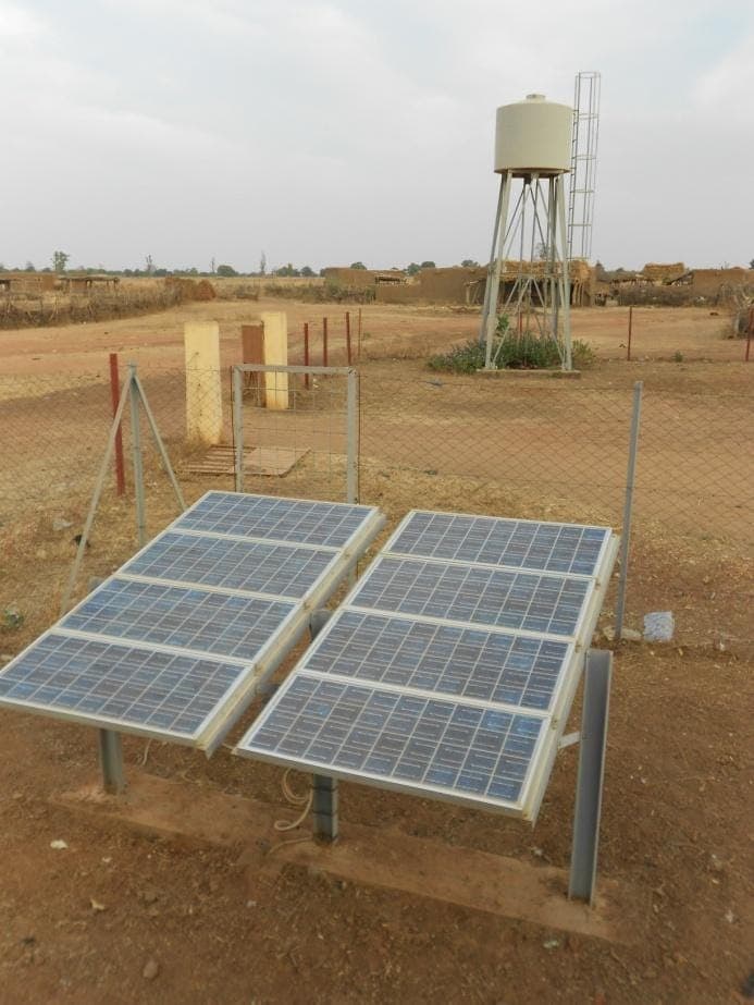 Alimentation des villageois en eau par énergie solaire